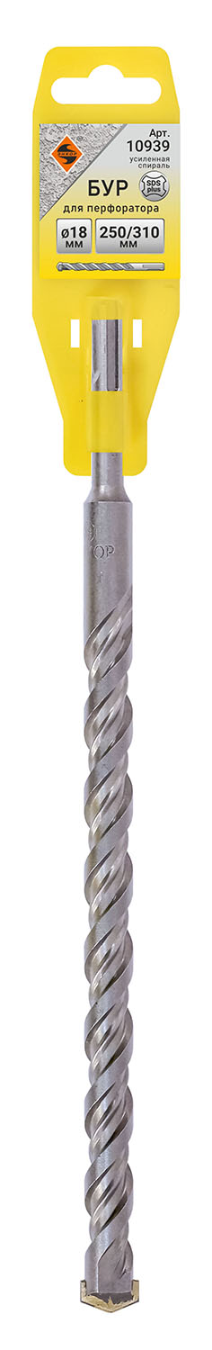 Бур SDS + 18 x 250/310 усиленный Энкор 10939 Бур SDS + 18 x 250/310 усиленный Энкор 10939
