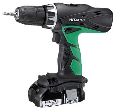 Шуруповерт аккумуляторный ударный Hitachi DV18DCL2 Шуруповерт аккумуляторный ударный Hitachi DV18DCL2