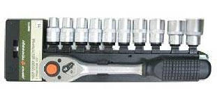 Набор головок торцевых 11 предметов Дело Техники 620711 Набор головок торцевых 11 предметов Дело Техники 620711