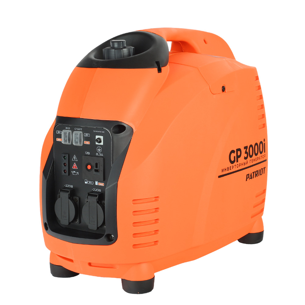 Инверторный генератор бензиновый Patriot 3000i (474101045) Инверторный генератор бензиновый Patriot 3000i (474101045)