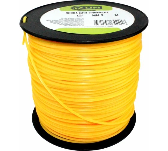 Леска для триммера 3-ON ф2,4 мм 240м круг 15-01-304 Леска для триммера 3-ON ф2,4 мм 240м круг 15-01-304