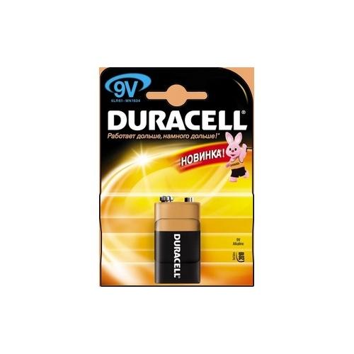 Батарейка 9V Duracell 6LR61-1BL 1шт 81483681 Батарейка 9V Duracell 6LR61-1BL 1шт 81483681