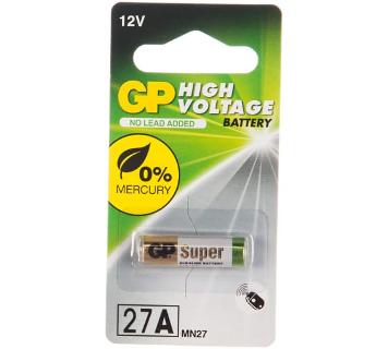 Батарейка GP 27A (MN27) 12В BP1 (1шт) Батарейка GP 27A (MN27) 12В BP1 (1шт)