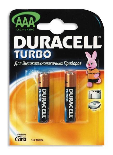 Батарейка AAA Duracell LR03-2BL TURBO 2шт 81368031 Батарейка AAA Duracell LR03-2BL TURBO 2шт 81368031