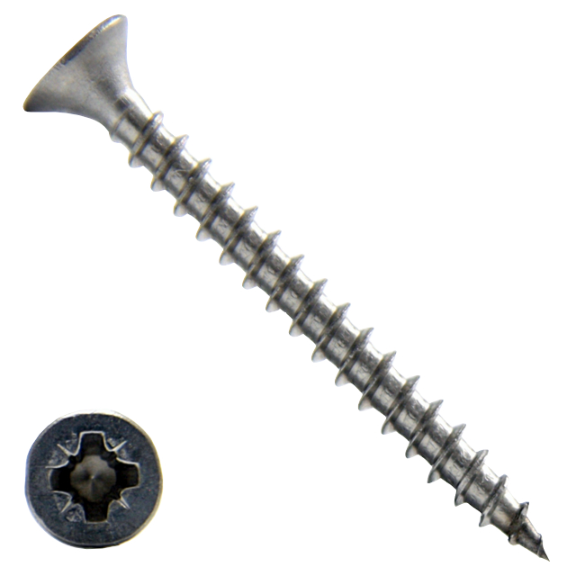 Шуруп универсальный 4х 25 мм нерж A2 Шуруп универсальный 4х 25 мм нерж A2