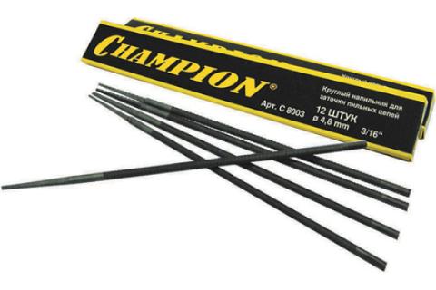 Напильник CHAMPION 4,8 1шт /12 C8003 Напильник CHAMPION 4,8 1шт /12 C8003