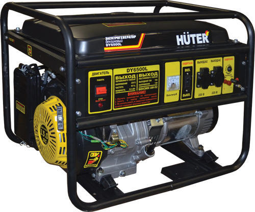 Генератор бензиновый Huter DY 6500L (64/1/6) Генератор бензиновый Huter DY 6500L (64/1/6)