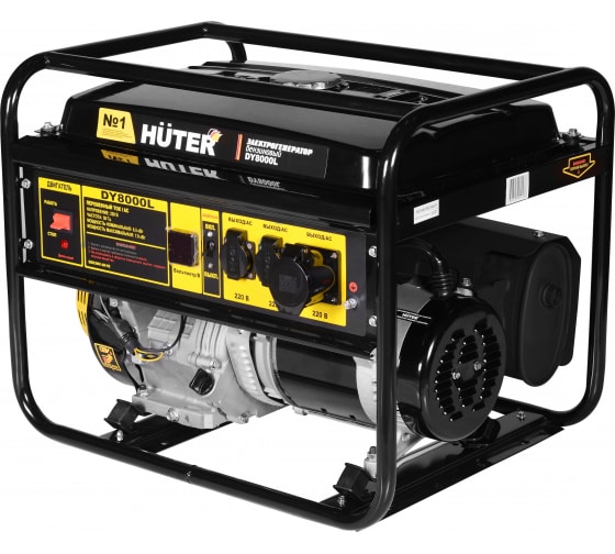 Генератор бензиновый HUTER DY 8000L (64/1/33) Генератор бензиновый HUTER DY 8000L (64/1/33)