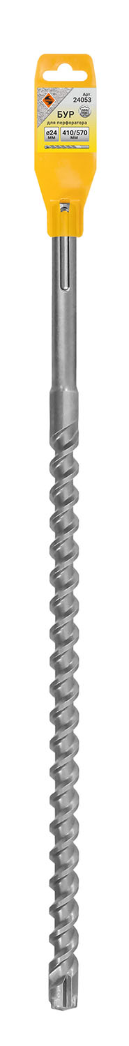 Бур SDSmax ф24х410/570 Энкор 24053 Бур SDSmax ф24х410/570 Энкор 24053
