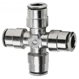 Фитинг цанга крест Camozzi 6600 8 Фитинг цанга крест Camozzi 6600 8