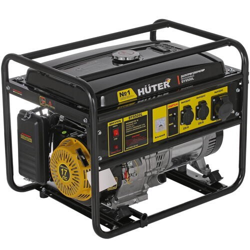 Генератор бензиновый HUTER DY 9500L 64/1/39 Генератор бензиновый HUTER DY 9500L 64/1/39