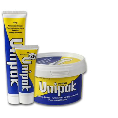Паста для уплотнения резьбовых соединений UNIPAK 250г (1/12) Unipak 5075025 Паста для уплотнения резьбовых соединений UNIPAK 250г (1/12) Unipak 5075025