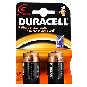 Элемент питания Duracell LR14-2BL 2шт Б0014054 Элемент питания Duracell LR14-2BL 2шт Б0014054