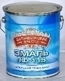 Эмаль ПФ-115 "Царицынские краски" вишня 5кг
