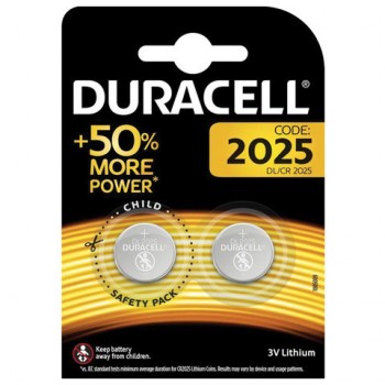 Батарейка Duracell CR2025 2шт литиевая Батарейка Duracell CR2025 2шт литиевая