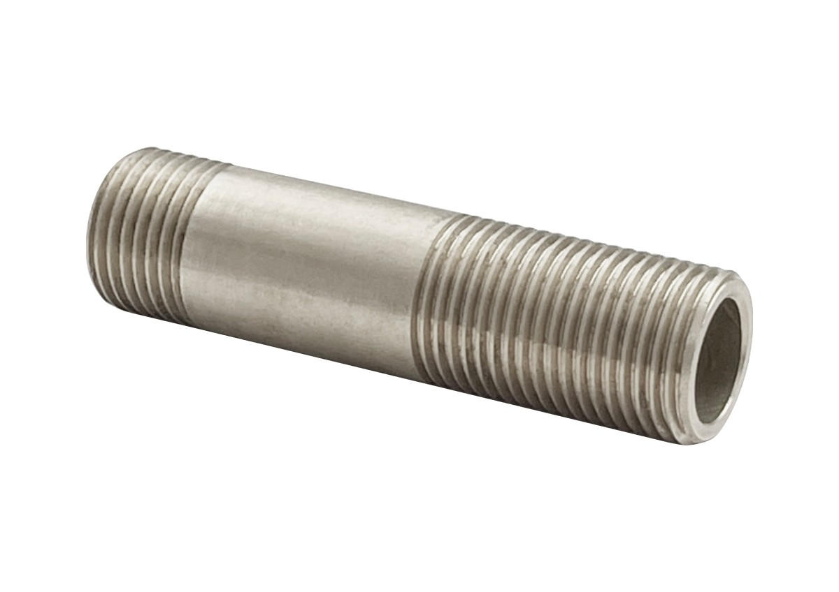 Сгон прямой VALFEX 1/2" х   80мм (10/110) ник. VF.653.N.012.080