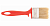 Кисть плоская 1"/25мм светлая натуральная щетина T4P 0100525