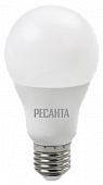 Лампа светодиодная Ресанта 15Вт груша 4000К нейтральный Е27 LL-R-A65-15W-230-4K-E27