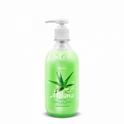 Мыло жидкое GraSS "Milana"алоэ вера 0.5л 126600 Мыло жидкое GraSS "Milana"алоэ вера 0.5л 126600