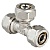 Тройник металлопластик 16х16х16 Valtec (10/80) Vtm.331.N.161616
