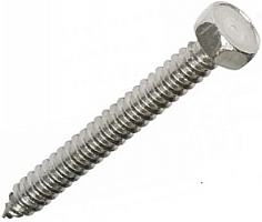 Саморез с шестигранной головкой S+P 5,5x32 мм нержавеющий A2 5шт Саморез с шестигранной головкой S+P 5,5x32 мм нержавеющий A2 5шт