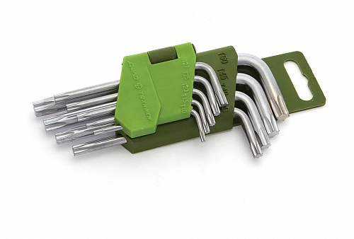 Набор шестигранников 9шт Torx. Набор шестигранников 9шт Torx.