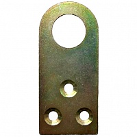 Проушина для навесного замка ПерфКрепеж 18х50х2,0 Проушина для навесного замка ПерфКрепеж 18х50х2,0