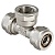 Тройник металлопластиковый 20х1/2х20 Valtec ВР (10/40) Vtm.332.N.200420