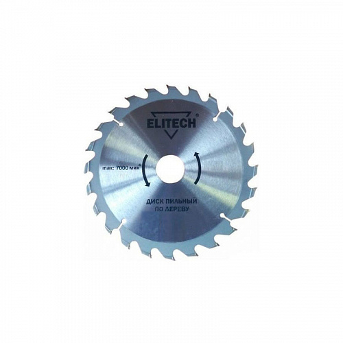 Диск пильный Elitech ф170х30 z24 по дереву 1820.054000 Диск пильный Elitech ф170х30 z24 по дереву 1820.054000