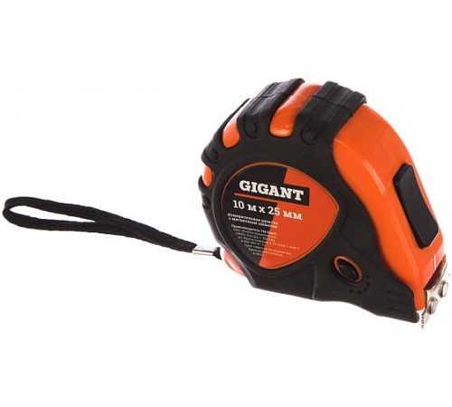 Рулетка 10 м с магнитным зацепом Gigant GMT1025 Рулетка 10 м с магнитным зацепом Gigant GMT1025