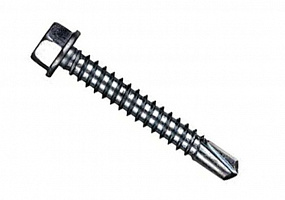 Саморез с шестигранной головкой S+P 5,5x50 сверло нержавеющий DIN 7504K Саморез с шестигранной головкой S+P 5,5x50 сверло нержавеющий DIN 7504K