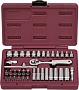 Набор инструмента 1/4" 38 предметов (UTS0038) THORVIK 52056