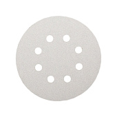 Шлифкруг Ø125 липучка 8 отверстий P120, 510 White Smirdex (510428120)