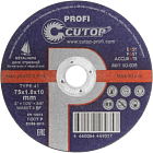 Круг отрезной Cutop ф75х1,0х10 для металла Cutop Profi 50-935