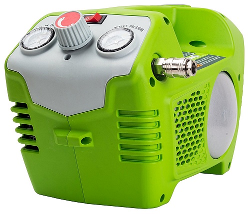 Компрессор аккумуляторный Greenworks G40AC 4100802 Компрессор аккумуляторный Greenworks G40AC 4100802