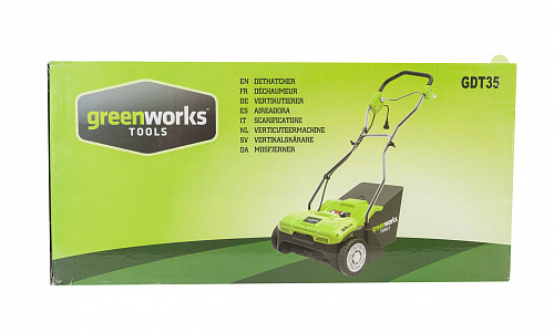 Аэратор электрический Greenworks GDT35 2505007 Аэратор электрический Greenworks GDT35 2505007