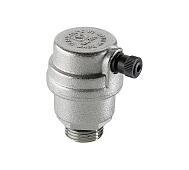 Клапан автоматический воздушный  Valtec 1/2" никел. с уплотнителем VT.502.N.04