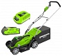 Газонокосилка аккумуляторная G40LM35K2 Greenworks (1хАКБ 2 Ач ЗУ) 2501907UA 