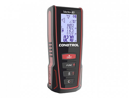 Дальномер 80м Condtrol Vector 80 Bluetooth 1-4-099 Дальномер 80м Condtrol Vector 80 Bluetooth 1-4-099