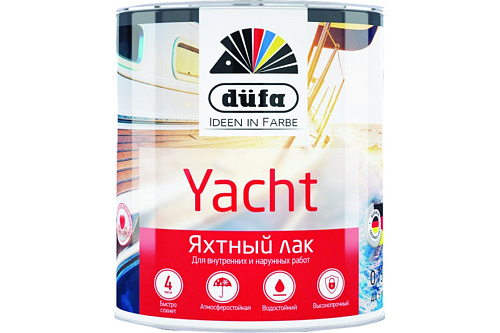Лак яхтный алкидно-полиурет Retail полуматовый 750мл 425241 Лак яхтный алкидно-полиурет Retail полуматовый 750мл 425241