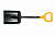 Лопата совковая укороченная Fiskars Solid 132622/1026649