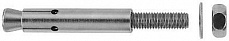 Анкерный болт Fischer FZA18x80 12/25 А4  с гайкой 60781